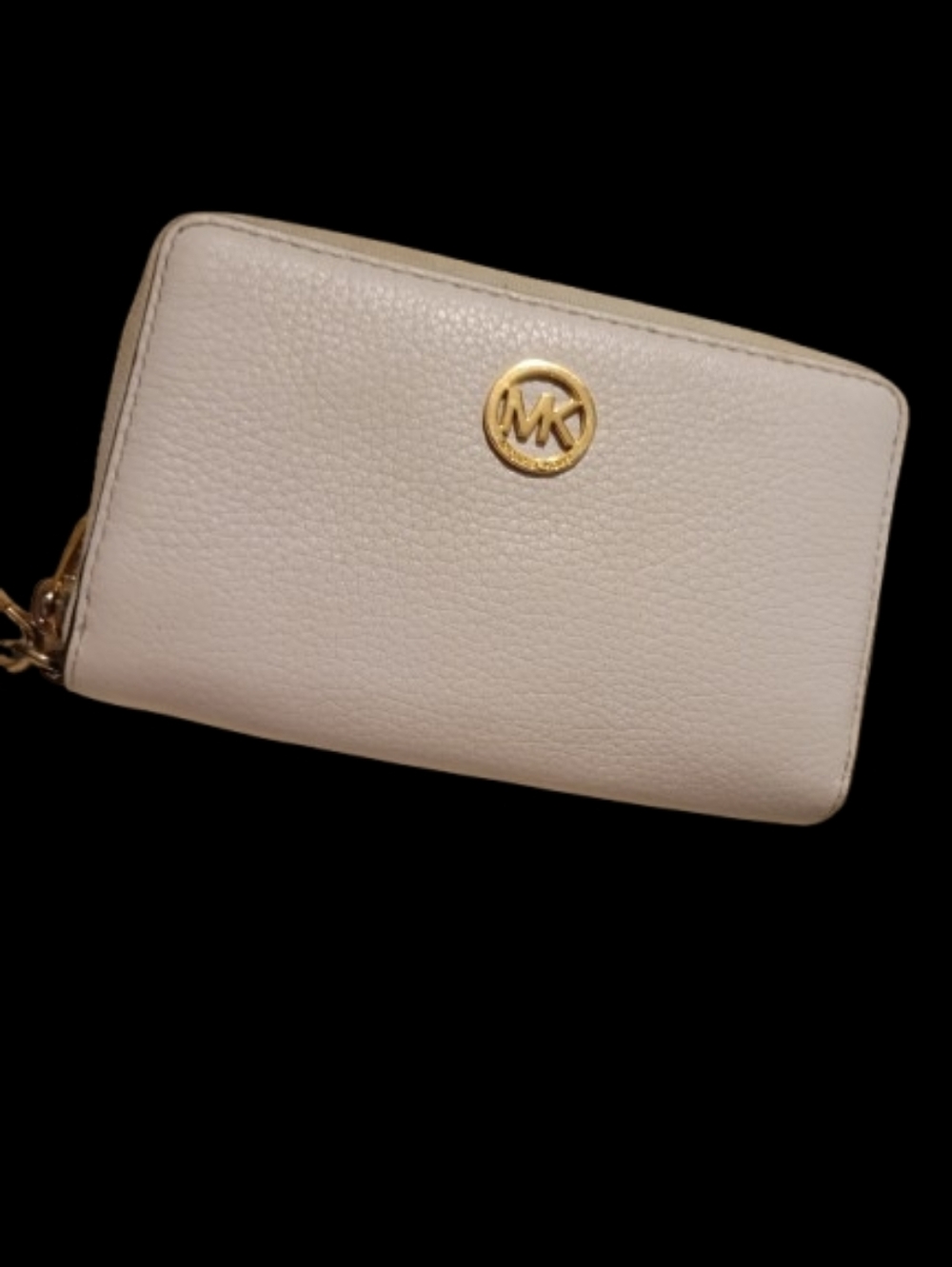 Michael Kors Cream Jet Set Travel Wristlet Wallet - Picture 3 of 6